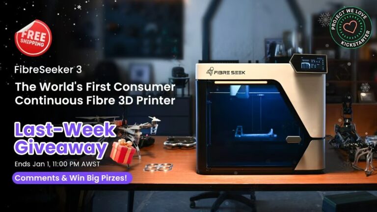 FibreSeeker 3-the First Consumer Continuous Fibre 3D Printer