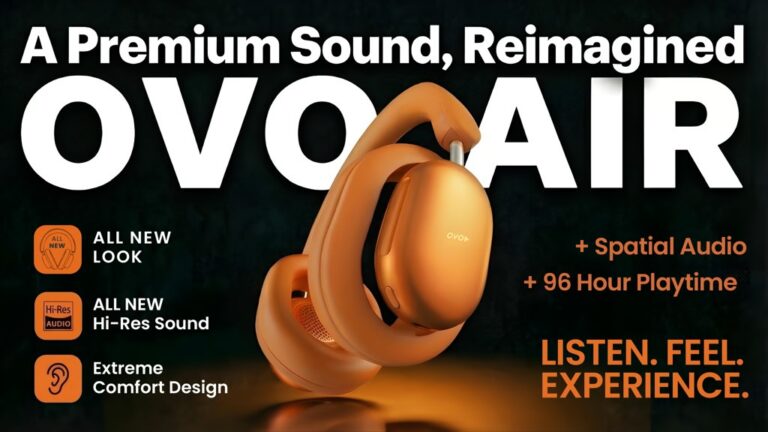 RELOD OVO Air: 2-in-1 Open & Closed-Back Hybrid Headphones