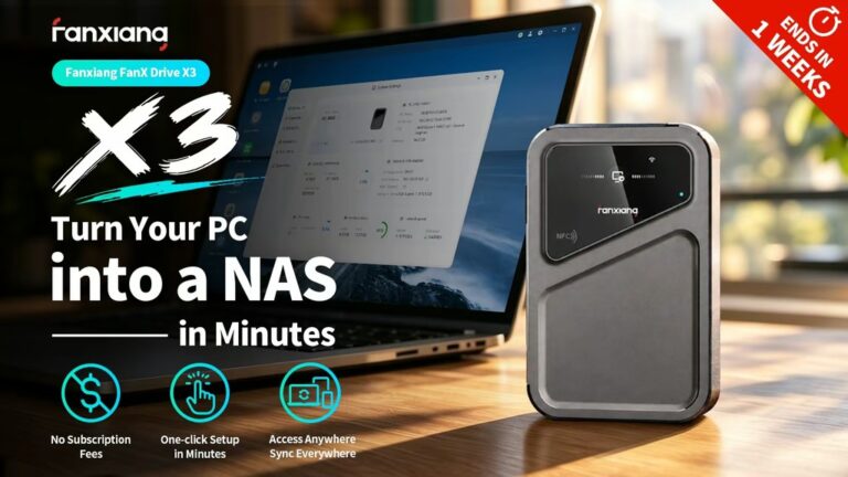 X3 | The World’s First Solution to Turn Your PC into a NAS